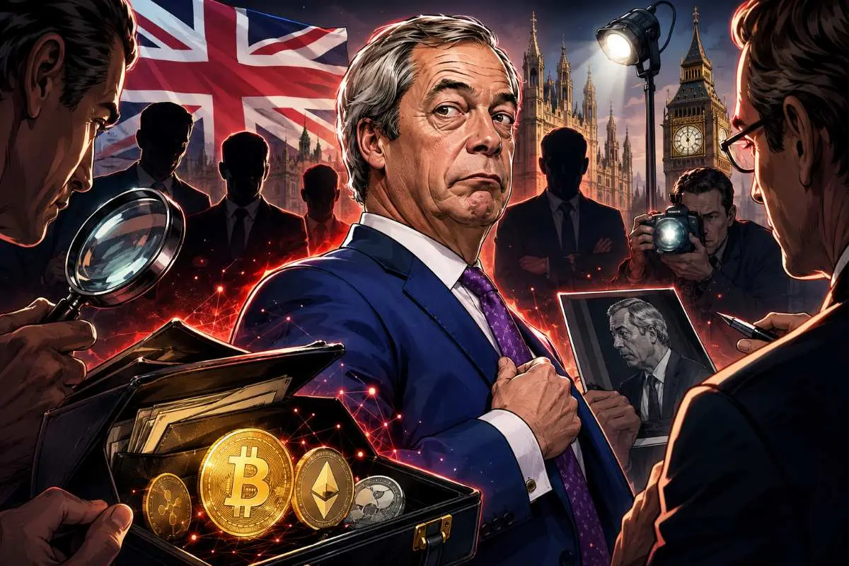 Nigel Farage crypto