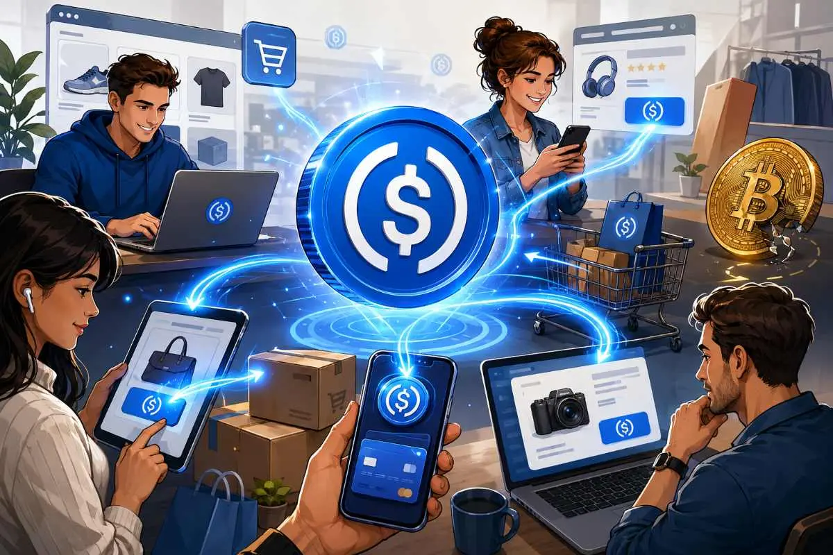 USDC Bitcoin betalingen