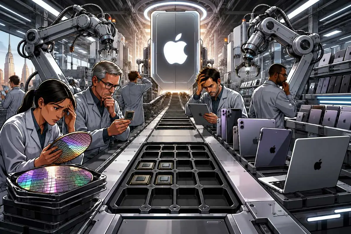 Apple AI chiptekort
