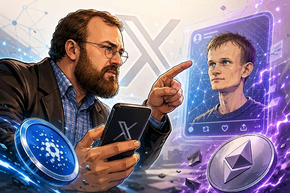 Charles Hoskinson Vitalik Buterin