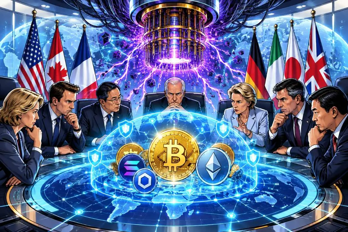 G7 quantumdreiging crypto Bitcoin Ethereum