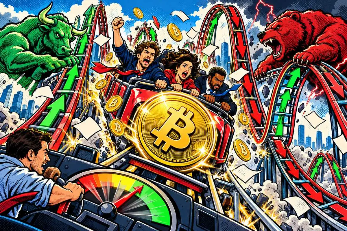 Bitcoin koers volatiliteit