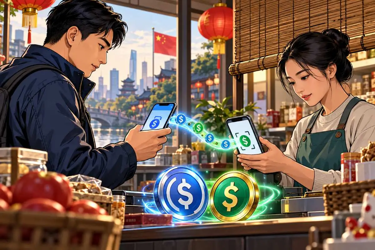 China crypto stablecoins