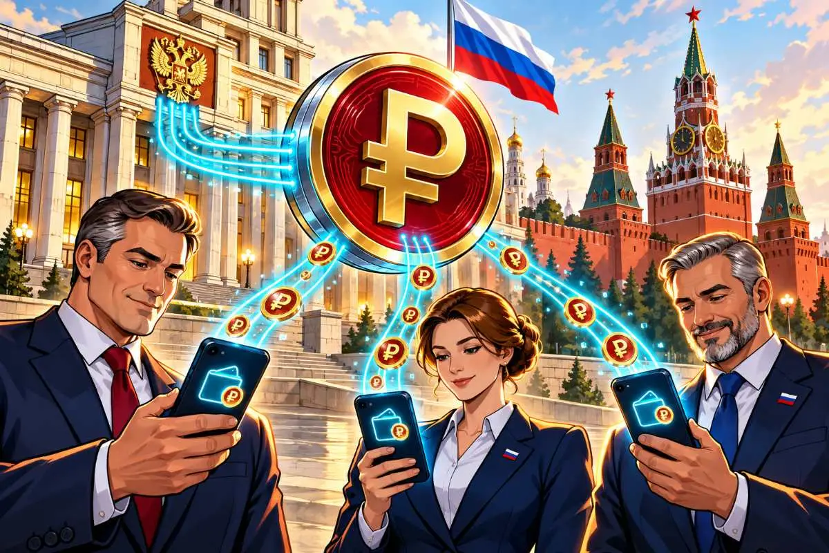 Digitale roebels voor Russische ambtenaren
