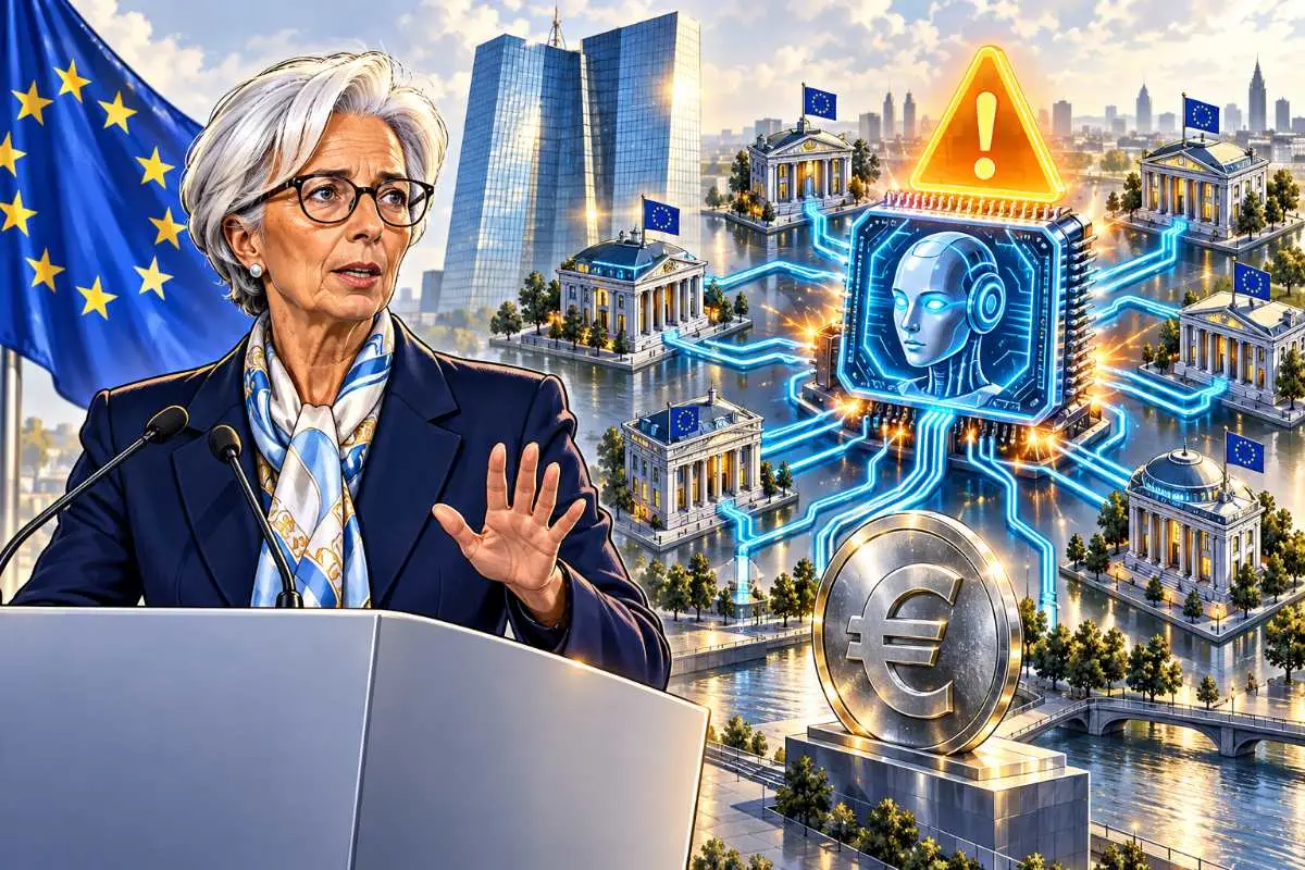 ECB-president Lagarde AI