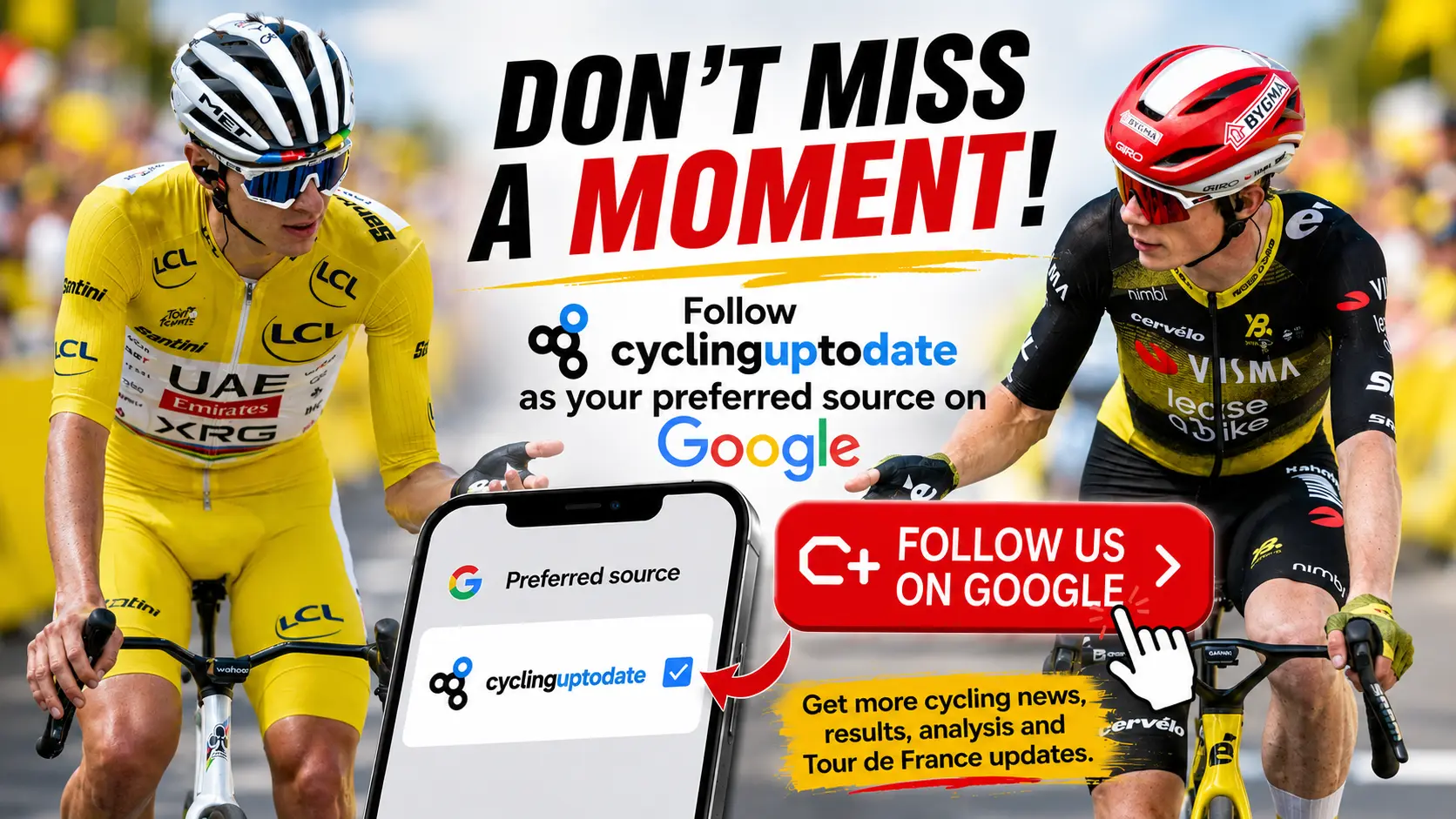 Follow CyclingUpToDate on Google!