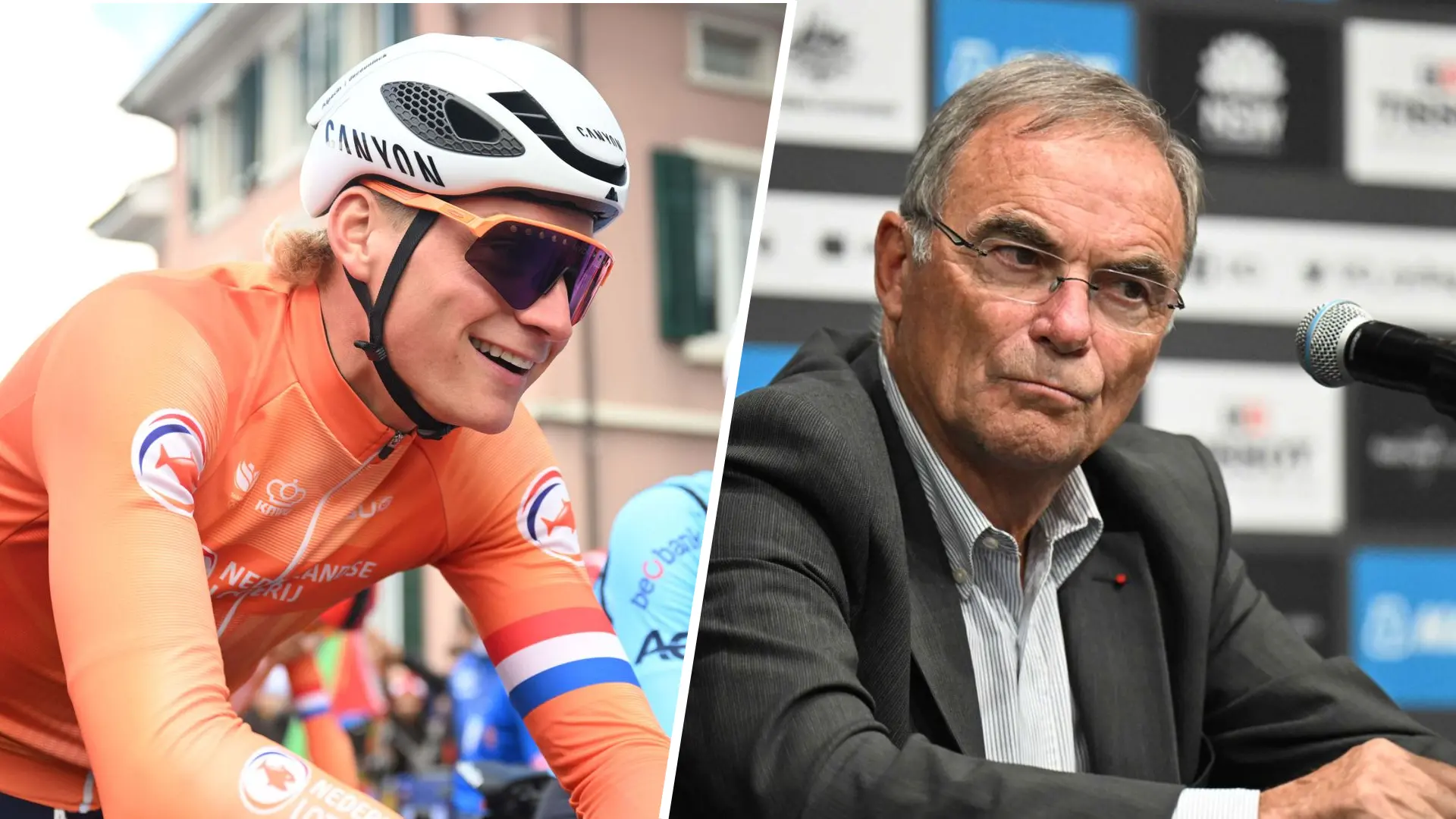 Mathieu van der Poel Bernard Hinault