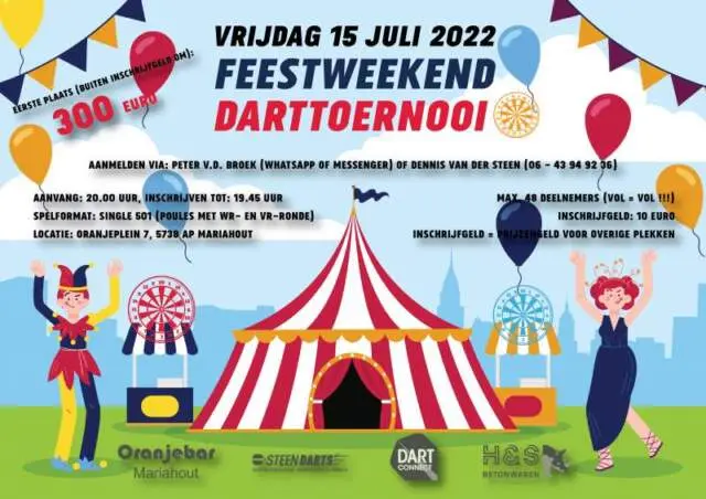 2022 07 15 Darttoernooi Oranjebar
