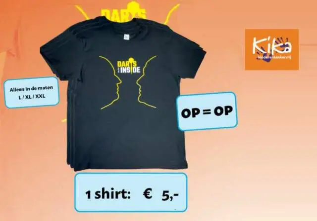 Actieposter shirts Darts Inside1 1 1