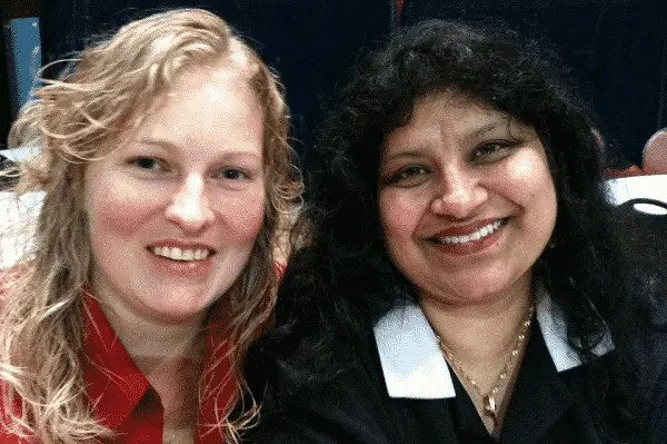 Aileen de Graaf en Rachna David