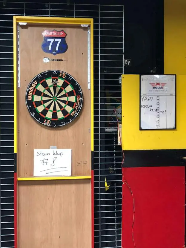 Dartklup77 actie