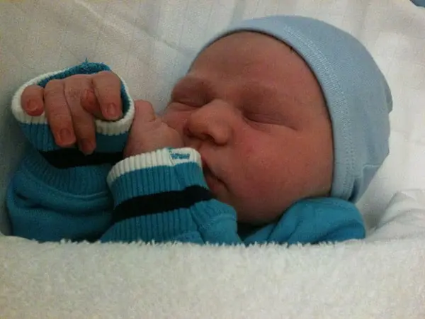 Justin de Graaf baby Aileendegraaf