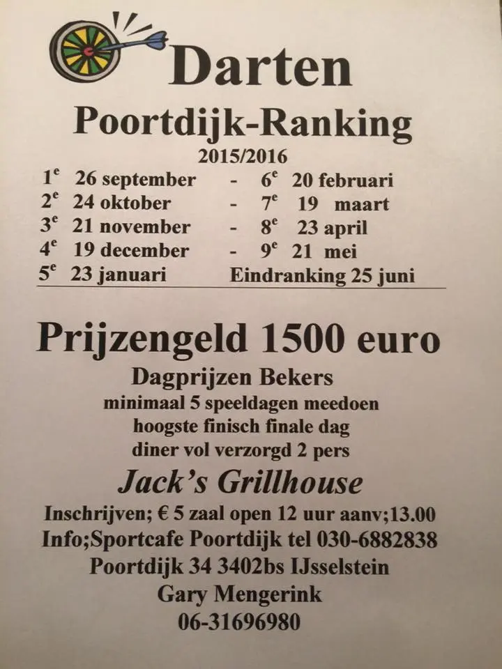 Poortdijk ranking