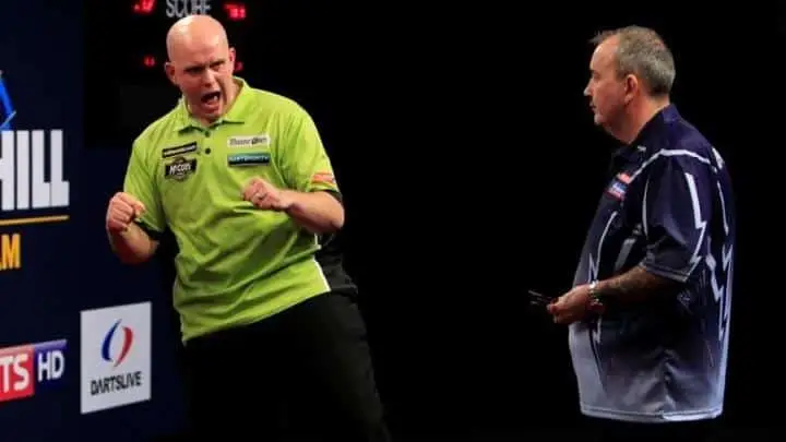 Taylor v van Gerwen voorbeschouwing