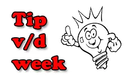 Tip van de week
