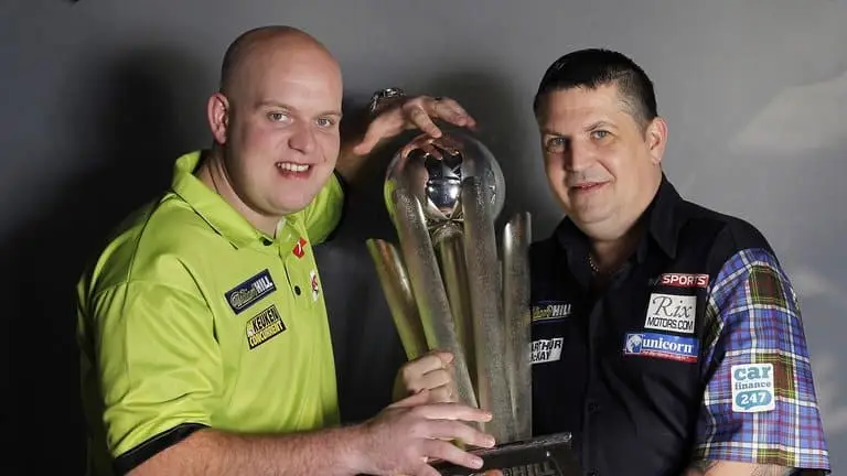 Van Gerwen Anderson WK 2017 finale