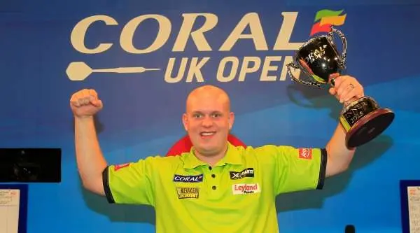 Van Gerwen UK Open titel 2015