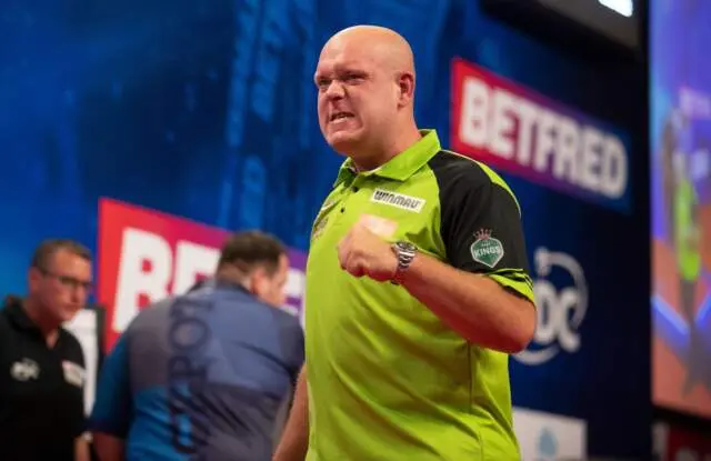 WorldMatchplayR1 VanGerwen9A