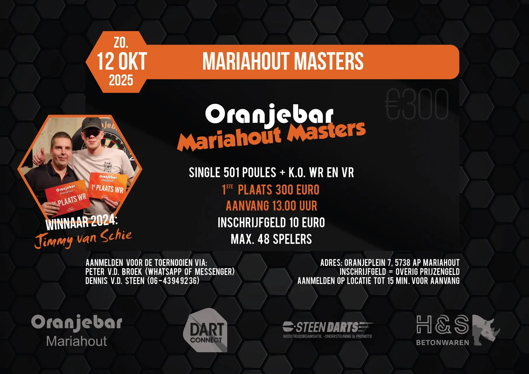 Oranjebar Mariahout Masters '25