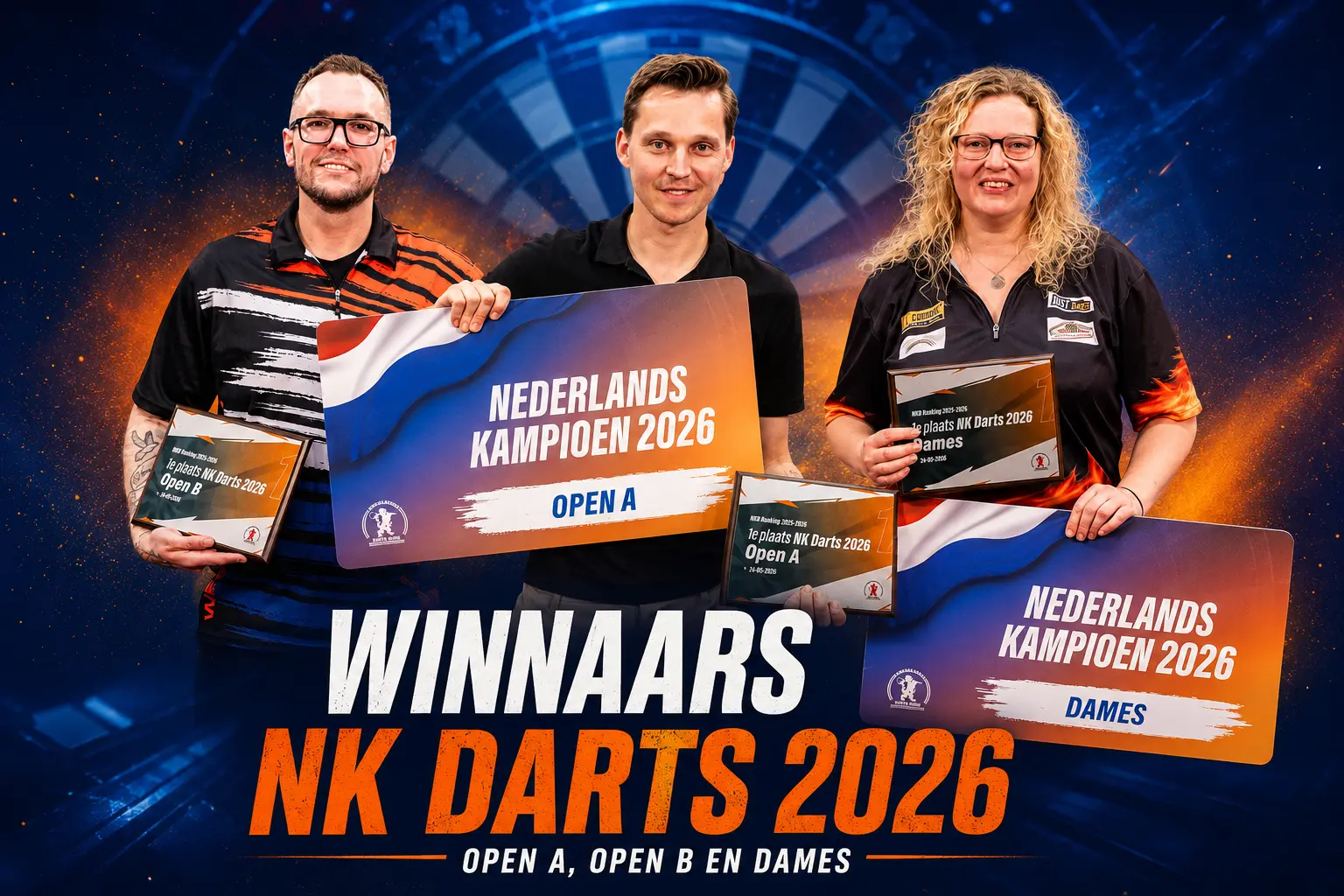 NK darts 2026 winnaars senioren NDB ranking