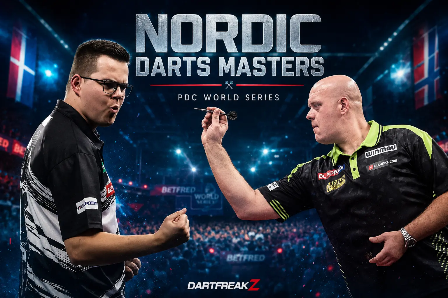Nordic Darts Masters Van Gerwen en Van Veen