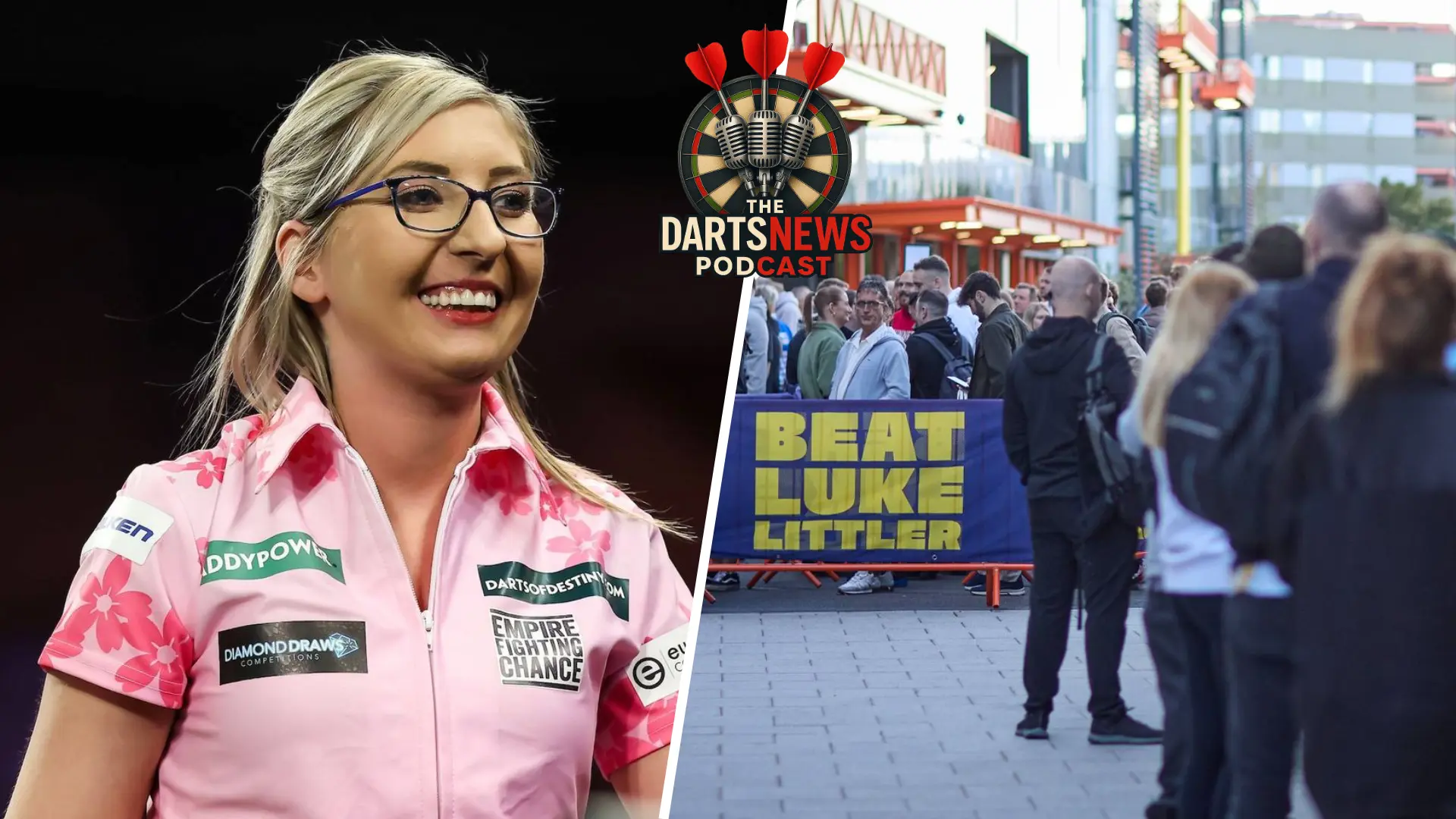 Fallon Sherrock / Beat Luke Littler queues - DartsNews Podcast