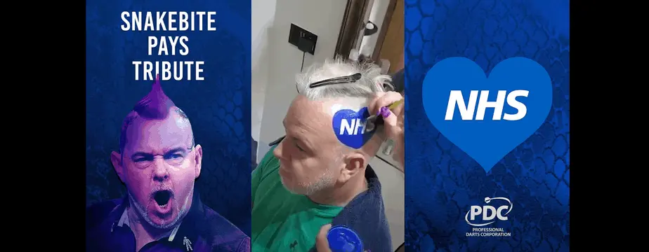 2020 04 19 00 44 42 Peter Wrights tribute to the NHS on the Unibet Home Tour YouTube