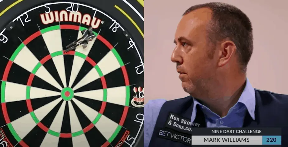2020 08 10 11 42 14 CRAZY SCORE Snooker Player Mark Williams 9 Dart Challenge  BetVictor YouTu