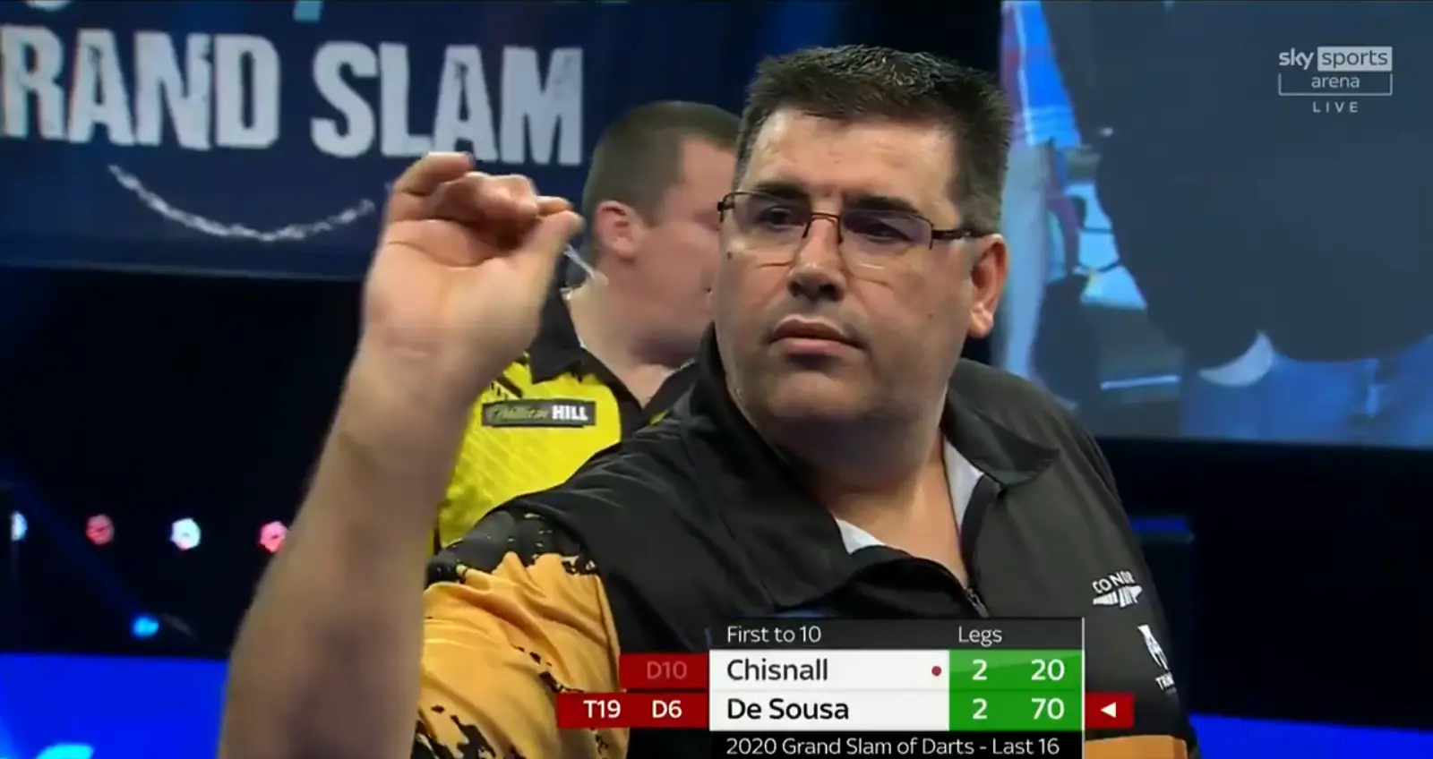 2020 11 21 13 18 57 1 PDC Darts on Twitter  Wayne left absolutely perplexed by Jose De Sousas de
