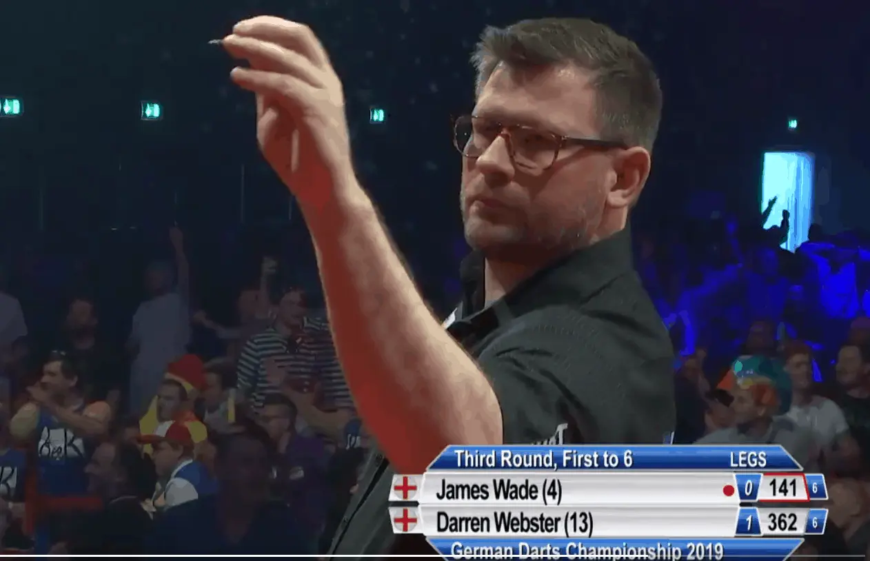 James Wade 9darter