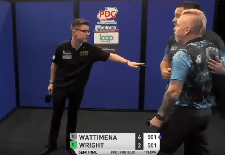 Peter Wright Jermaine Wattimena