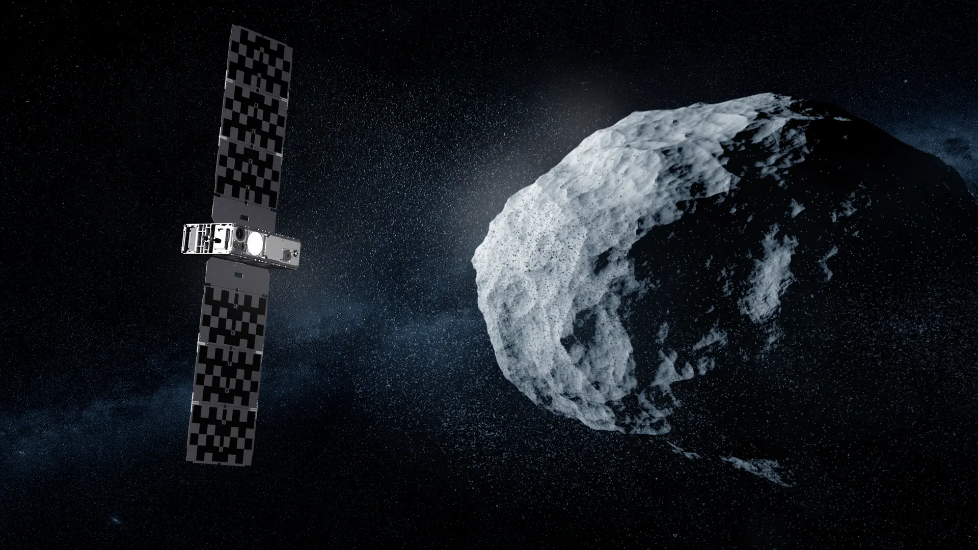 hera bij de asteroide