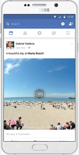360 graden foto facebook