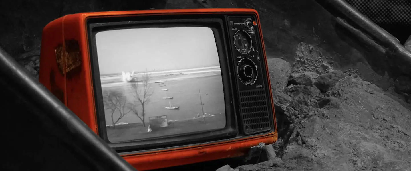 einde van televisie