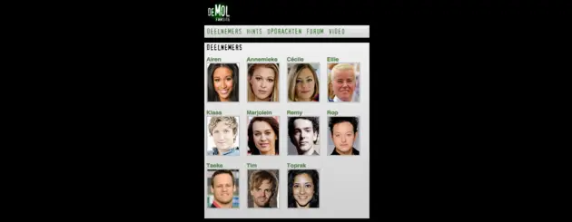 kandidaten wie is de mol 2016
