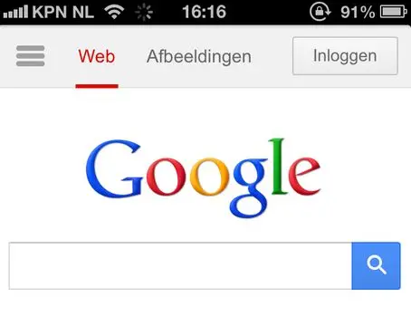 mobiele zoekopdrachten worden snel omgez
