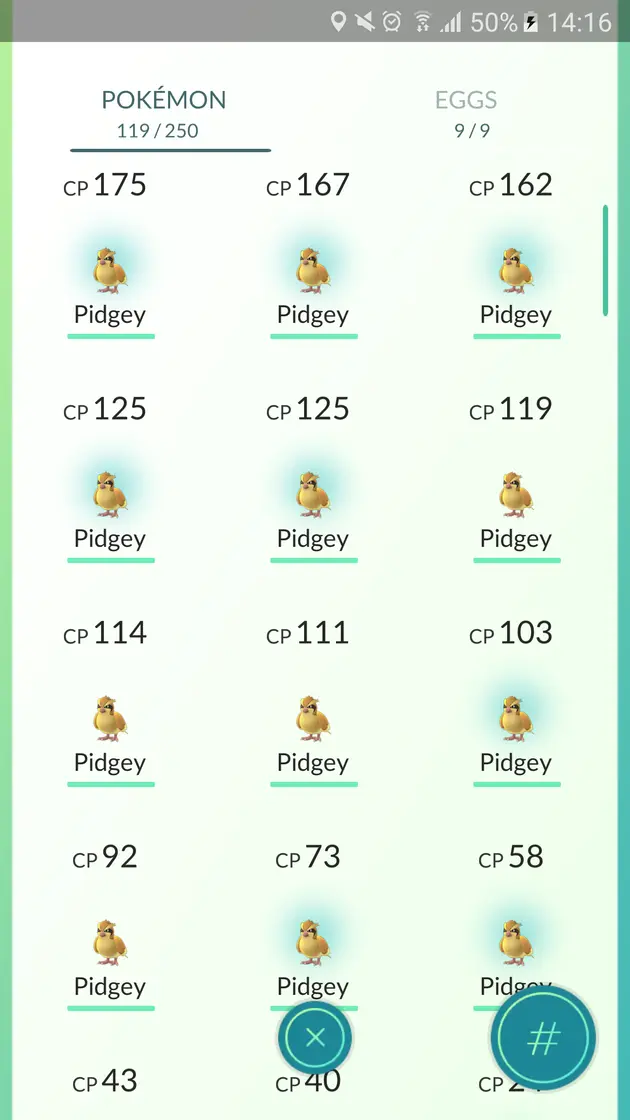 pokemon tips tricks pidgey
