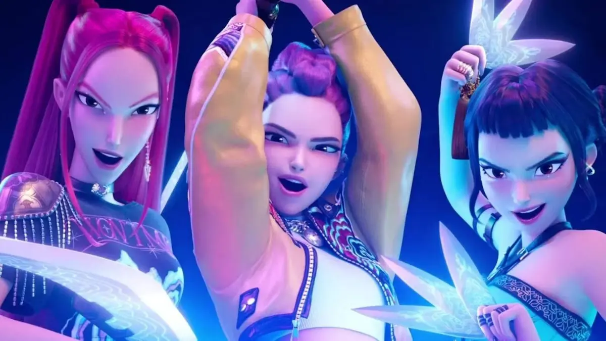 rumi mira and zoey in kpop demon hunters