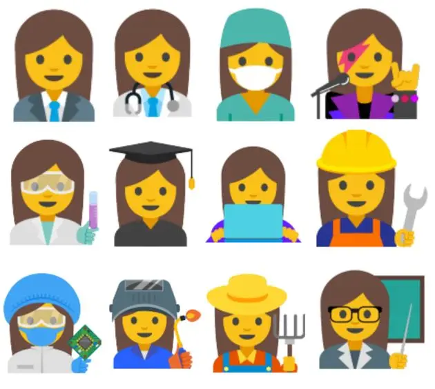vrouwelijke emoji