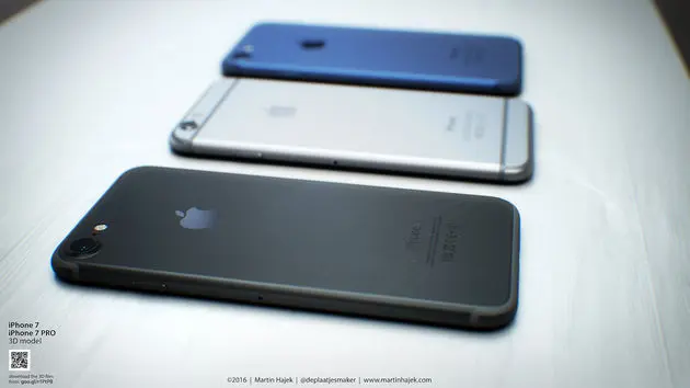zwarte iphone 7
