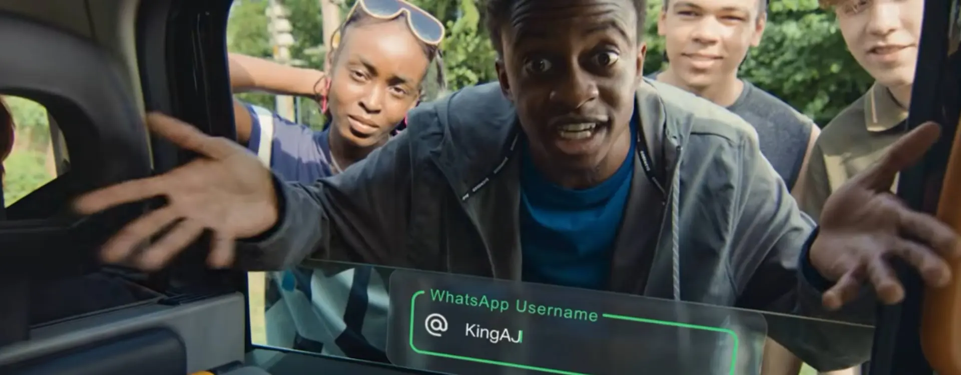 WhatsApp username