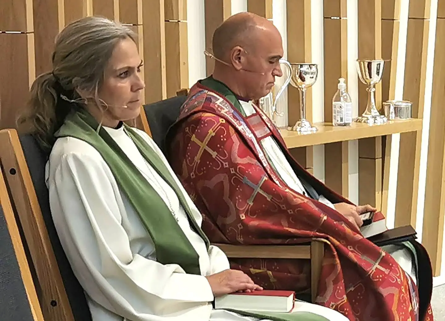 Kristin og Biskop Jan Otto Myrseth