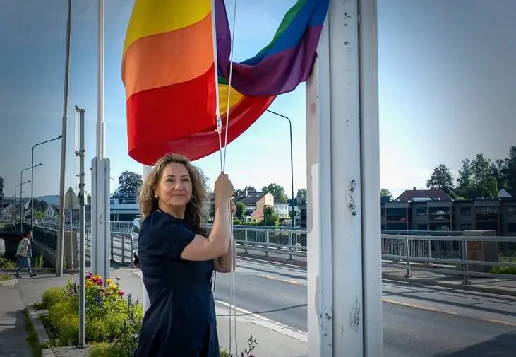Ordfører pride flagg