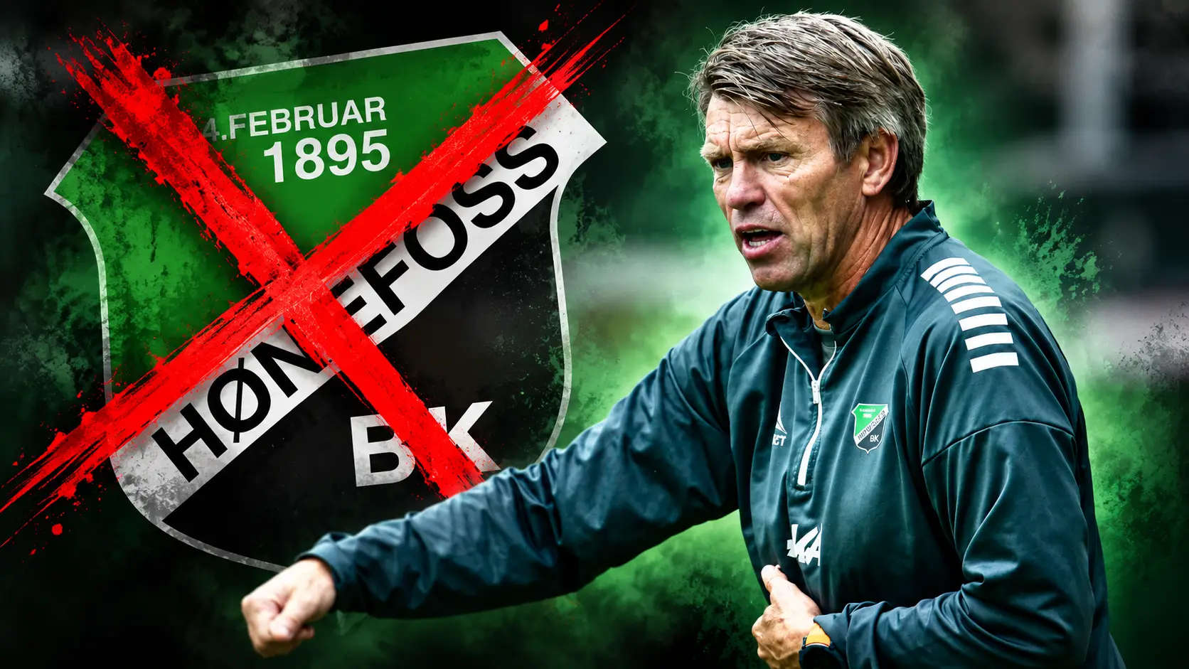 Gunnar Halle og Hønefoss BK-exit
