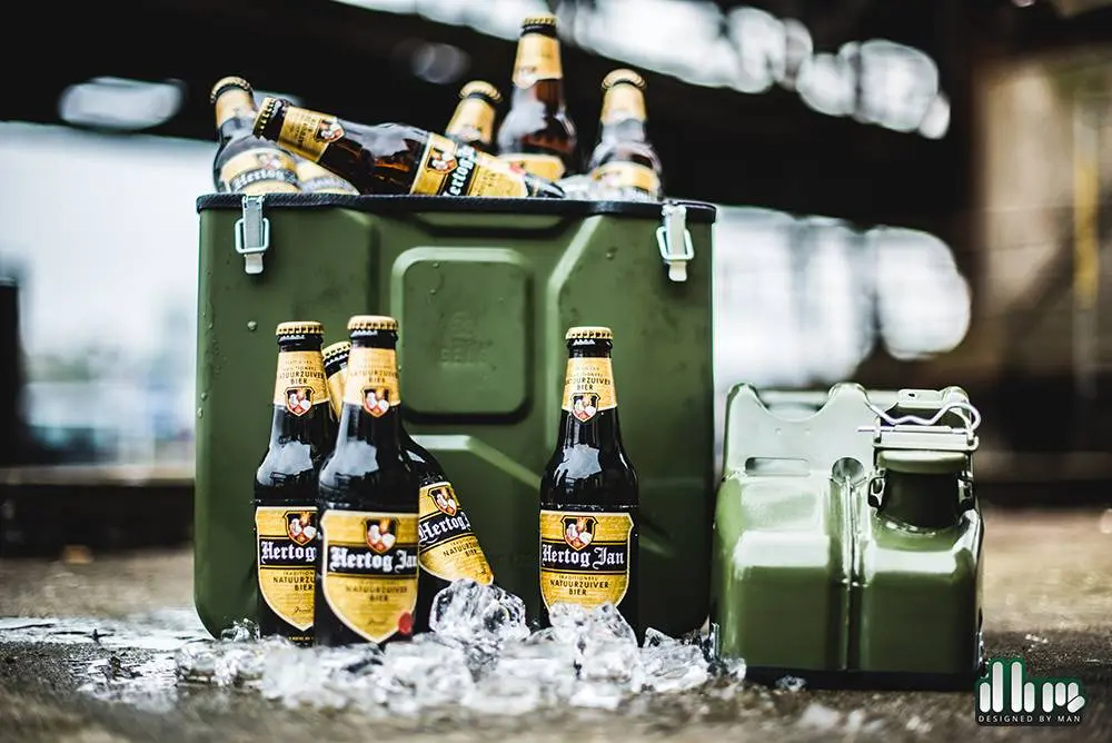 jerrycan hertog jan 20l giftbox groen