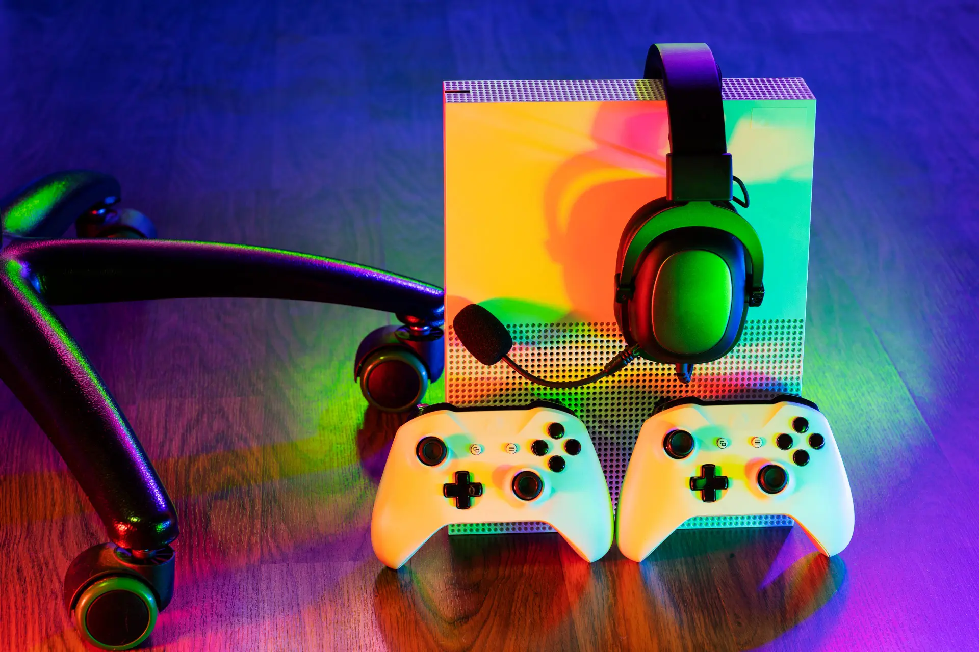 high angle controllers headphones 1