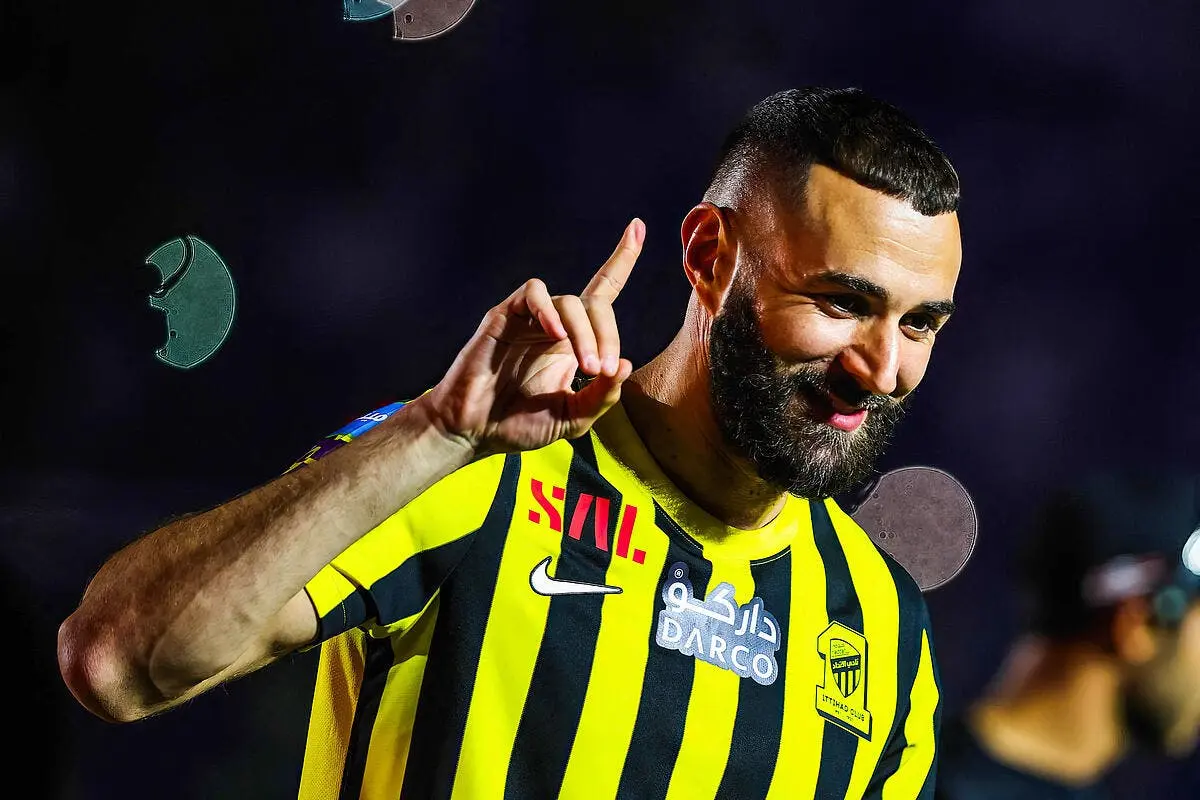 debuts reussis pour benzema avec al ittihad icon 856464 005 363346