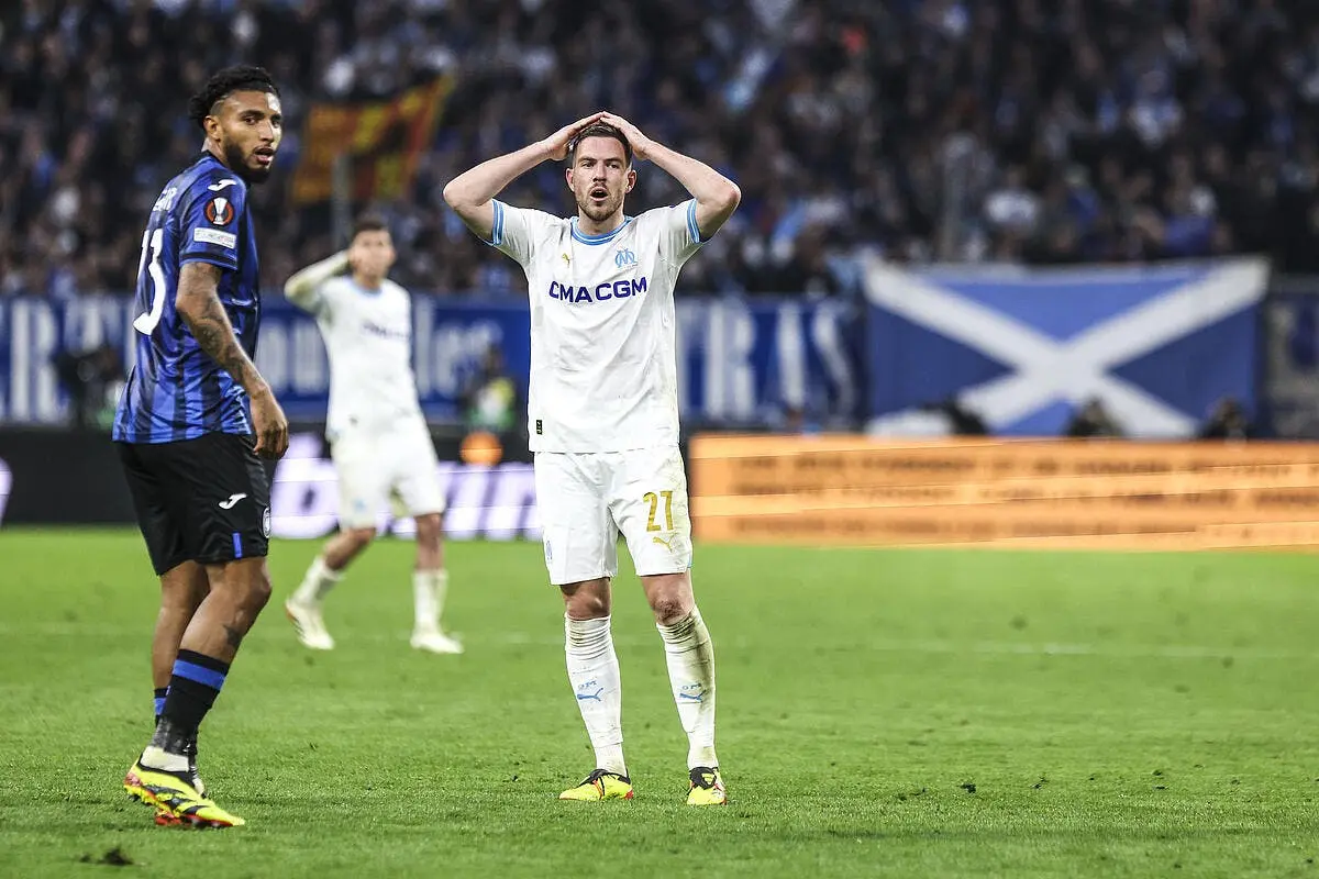 EL : Un nul et des regrets pour l'OM contre l'Atalanta