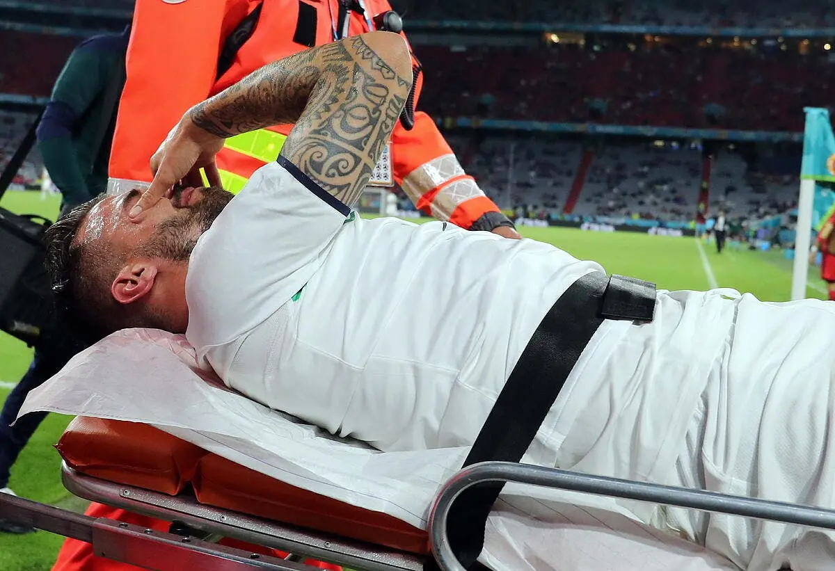 italie spinazzola absent plusieurs mois icon belgaimage 178298768 318147