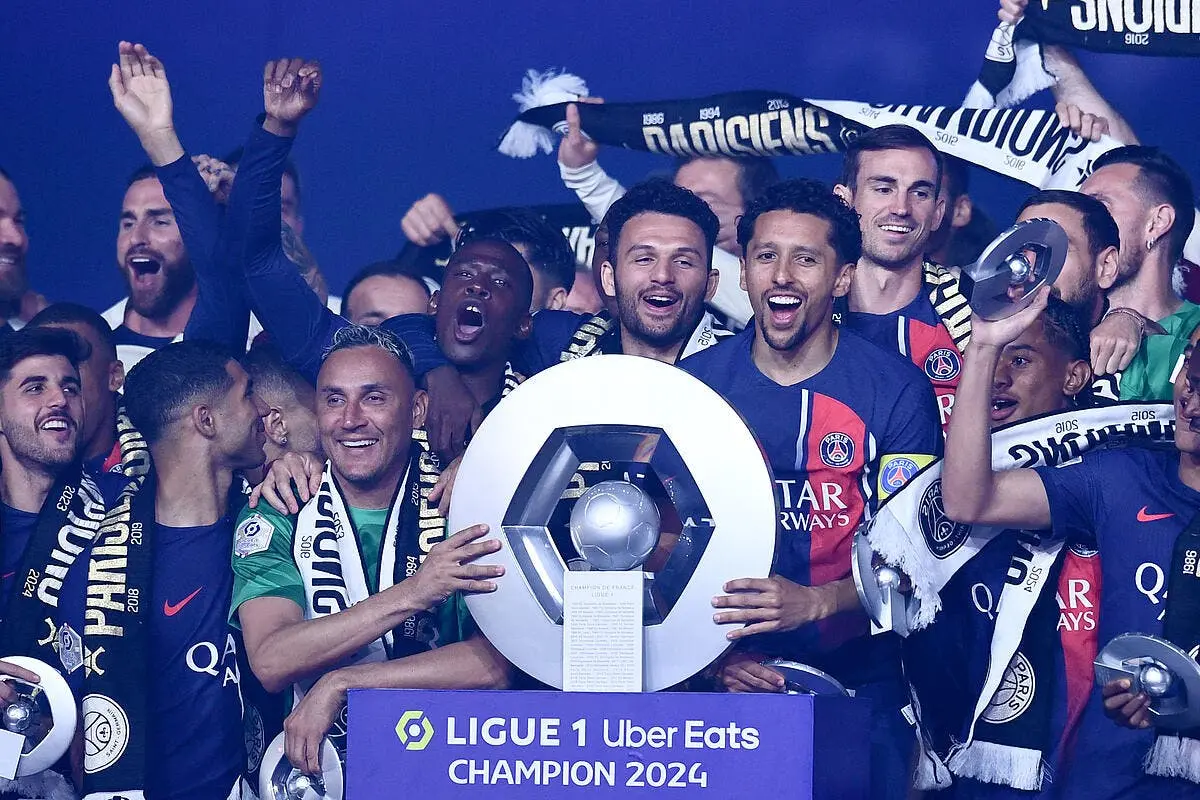 L1 : Le PSG se gave, l'OL et l'OM prennent 50ME
